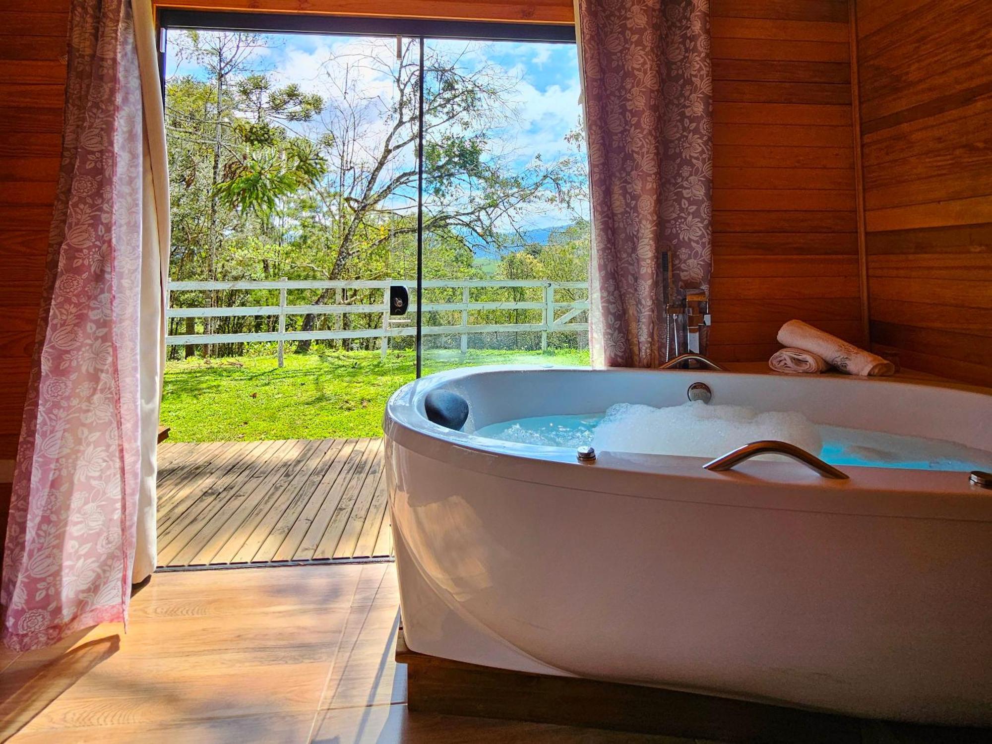 Cabana Com Hidromassagem Bom Retiro  Exterior foto